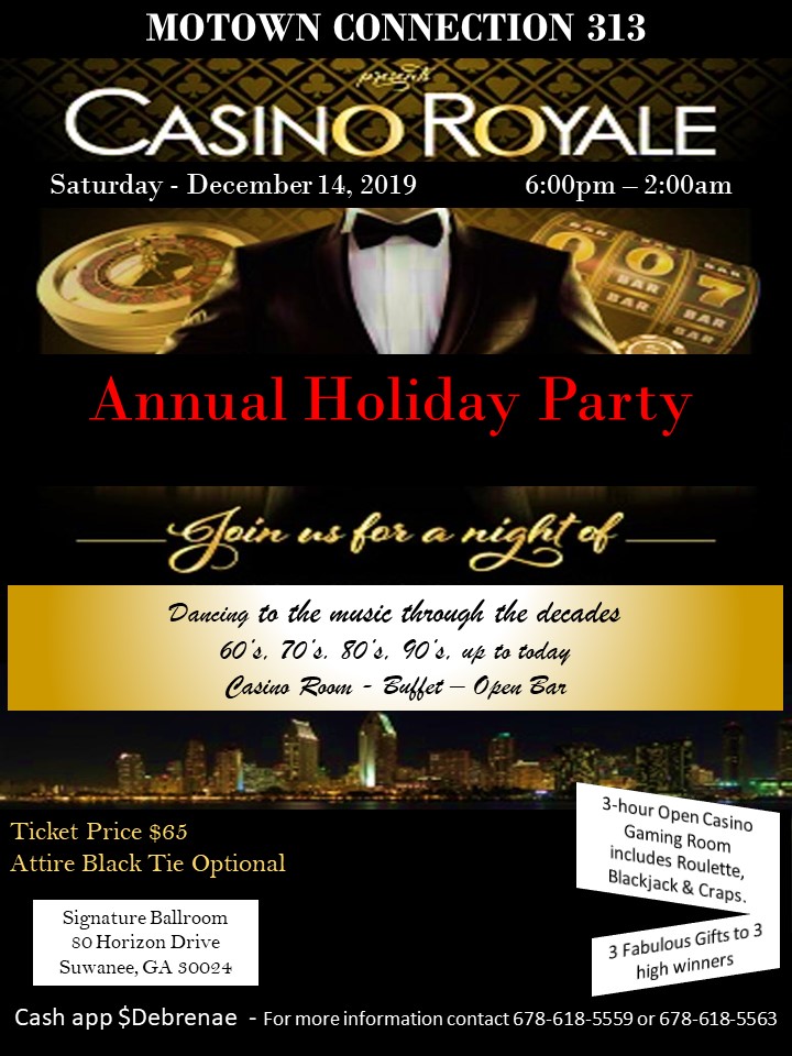 MC313 Annual Holiday Party Invite 2019